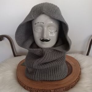 NWT ALL SAINTS HOODED SNOOD O.S